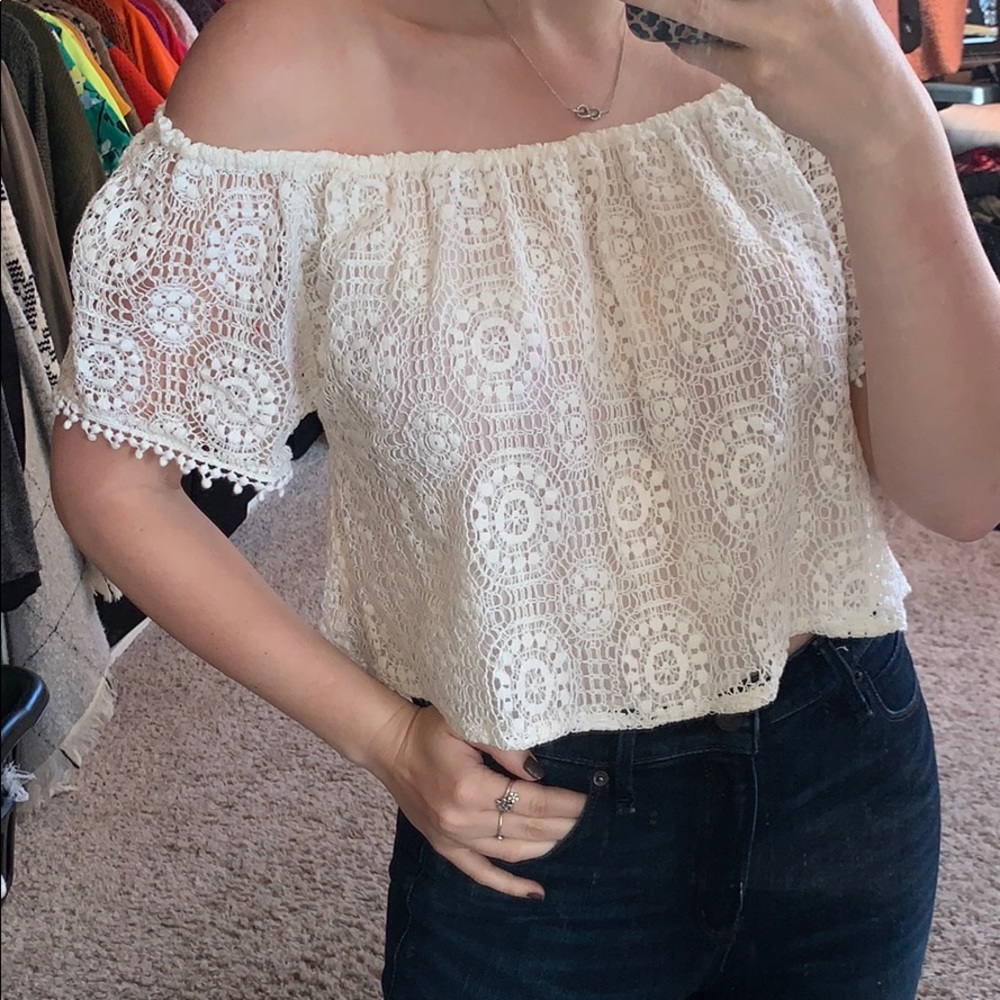 Off the shoulder (or not) top